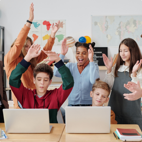 Stock photo of students